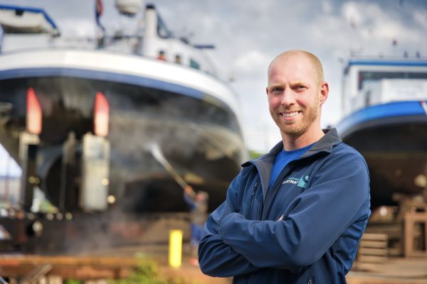 Rene Geertman van Scheepswerf Geertman